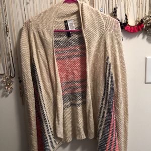 High low cardigan